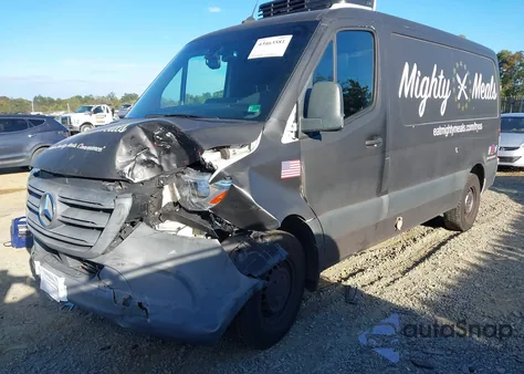2019 Mercedes-Benz Sprinter 2500 Standard Roof V6 from USA, damaged, VIN WD4PF0CD6KT016545